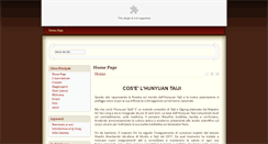 Desktop Screenshot of hunyuantaiji.it