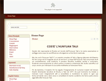 Tablet Screenshot of hunyuantaiji.it